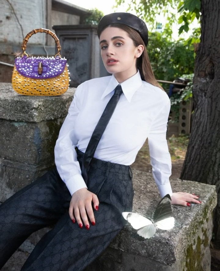 Rachel Sennott Spotted With New Gucci’s Exquisite Collection For W Magazine