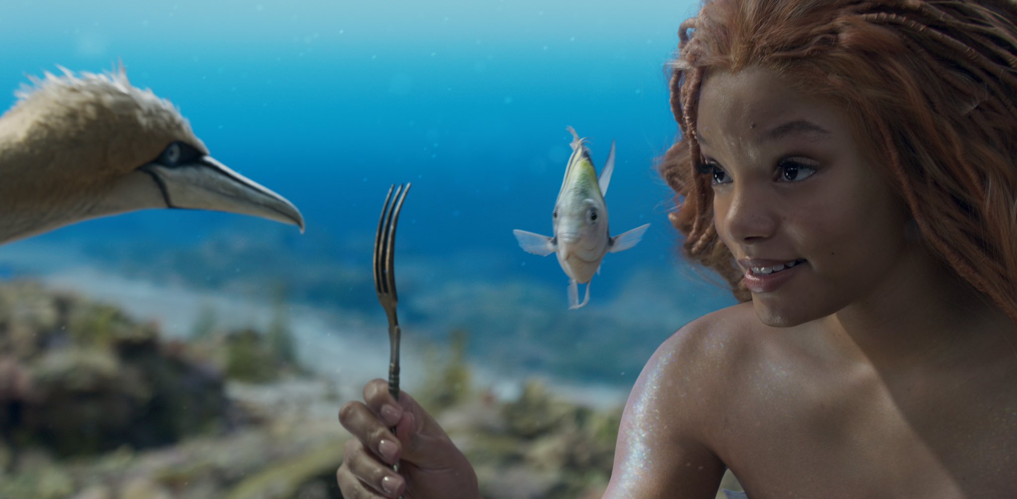  The Little Mermaid: World Premiere Reports "Halle Bailey delivers a note-perfect performance as Ariel"