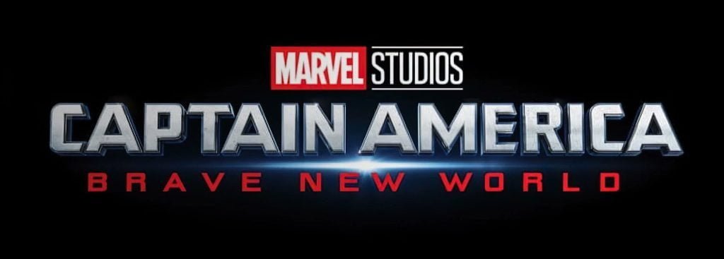 The Official Logo For Marvel's 'Captain America: Brave New World' Revealed