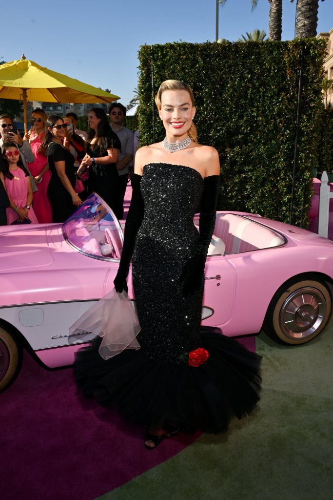 Margot Robbie Stuns as Barbie in 'Solo in the Spotlight' For the 'Barbie' Film Premiere