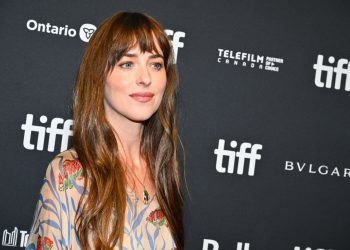 Dakota Johnson at the premiere of 'Daddio' during the 2023 Toronto International Film Festival