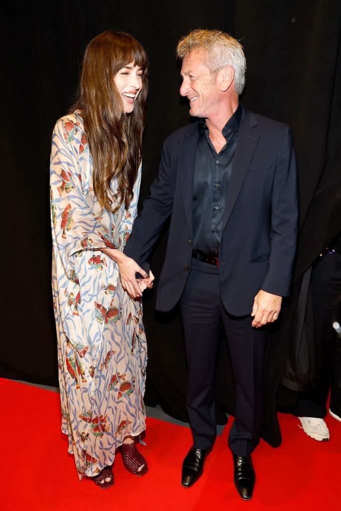 Dakota Johnson at the premiere of 'Daddio' during the 2023 Toronto International Film Festival