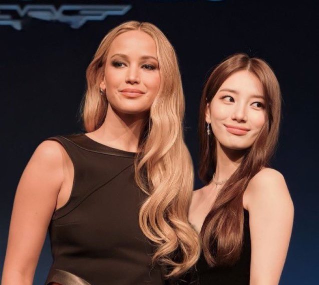 Jennifer Lawrence and Bae Suzy Spotted at Longines Launch Event in New York City