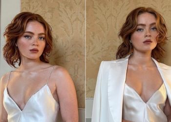 Sadie Sink Spotted at Armani Beauty Dinner in Venice