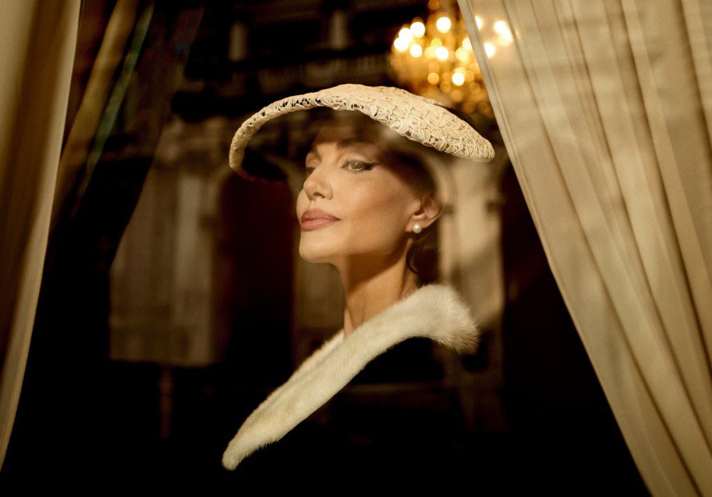 First Look: Angelina Jolie Begins Filming as Maria Callas in a New Biopic