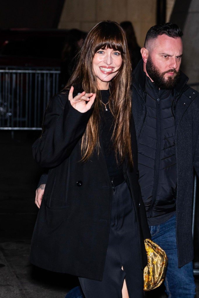 Dakota Johnson and Blake Lee Spotted at NBC Studios for Saturday Night Live