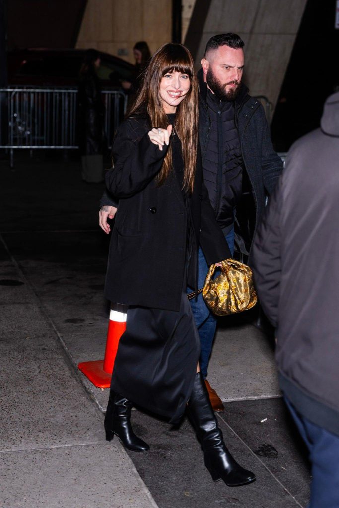 Dakota Johnson and Blake Lee Spotted at NBC Studios for Saturday Night Live