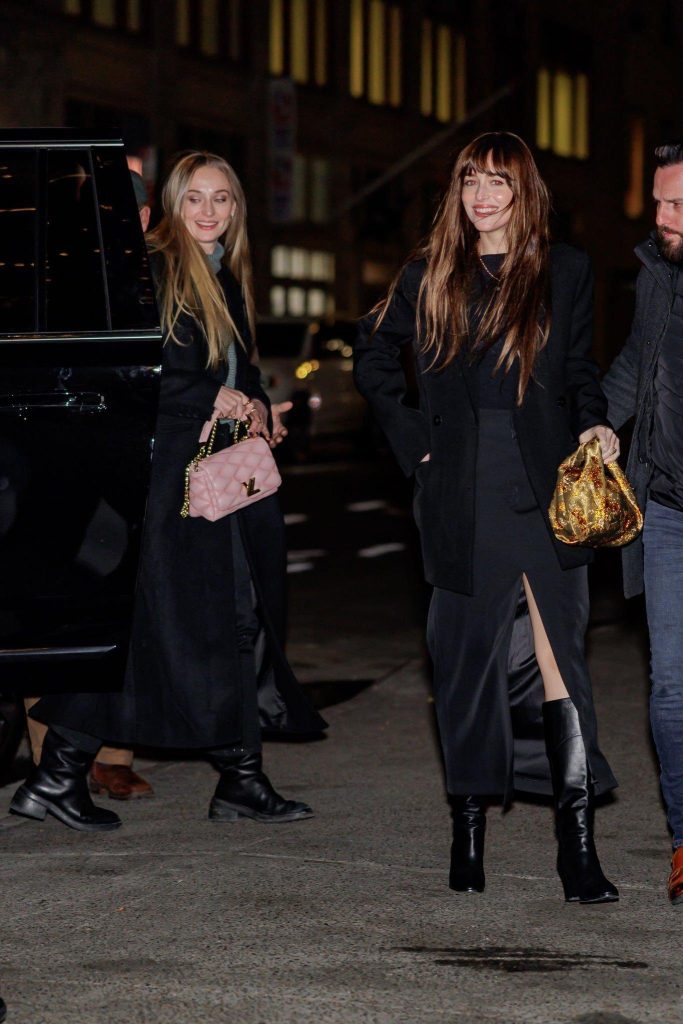 Dakota Johnson and Blake Lee Spotted at NBC Studios for Saturday Night Live