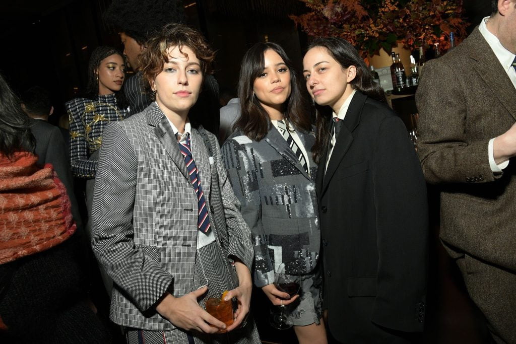 Jenna Ortega's Preppy Chic Look at Thom Browne's 20th Anniversary Dinner in New York City