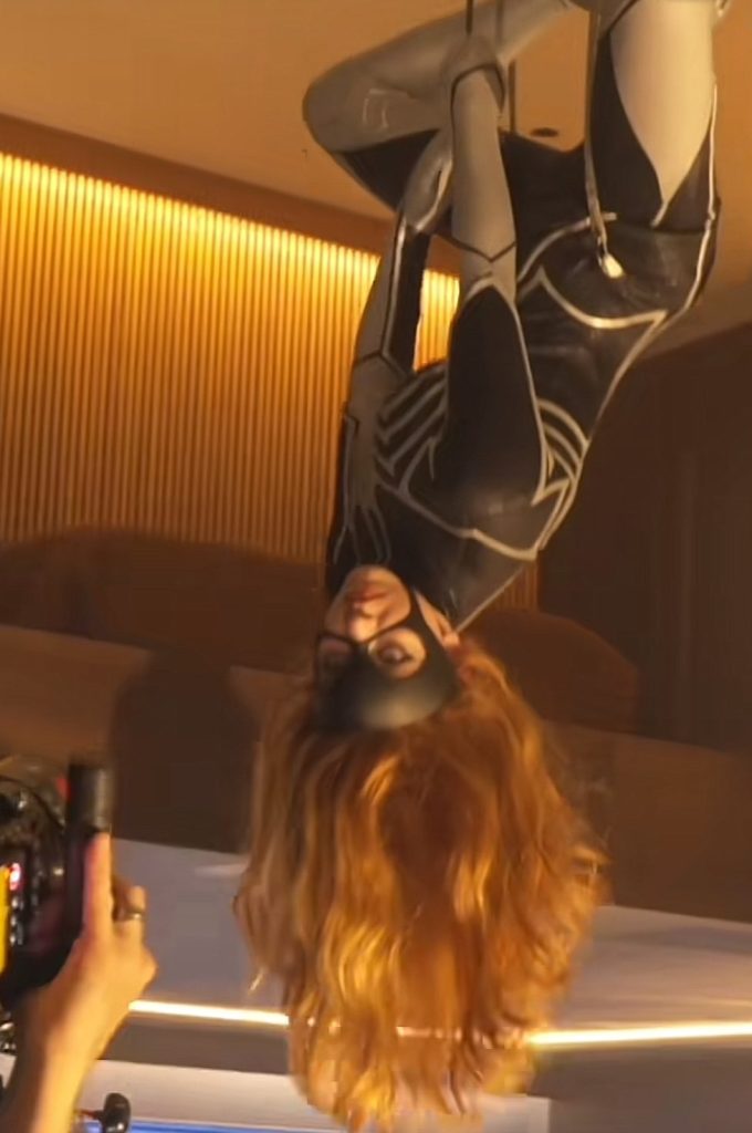 Sydney Sweeney's Spider-Woman suit for 'Madame Web' revealed in new behind-the-scenes look.