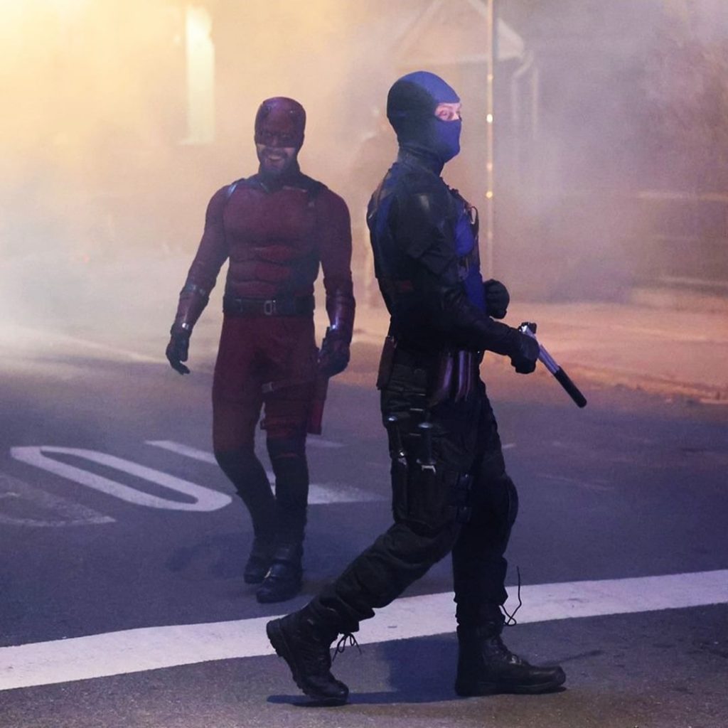 Charlie Cox's Daredevil and Wilson Bethel’s Bullseye New Set Images