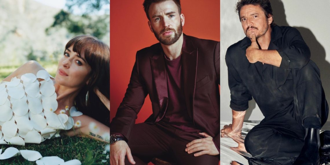 'The Materialists,' Starring Dakota Johnson, Chris Evans, and Pedro Pascal Filming Date and Plot Revealed