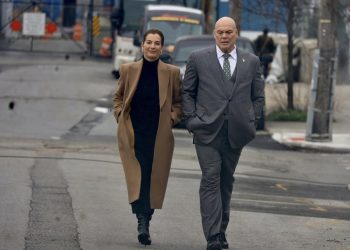 Vincent D'Onofrio and Ayelet Zurer Spotted Filming 'Daredevil: Born Again' in New York