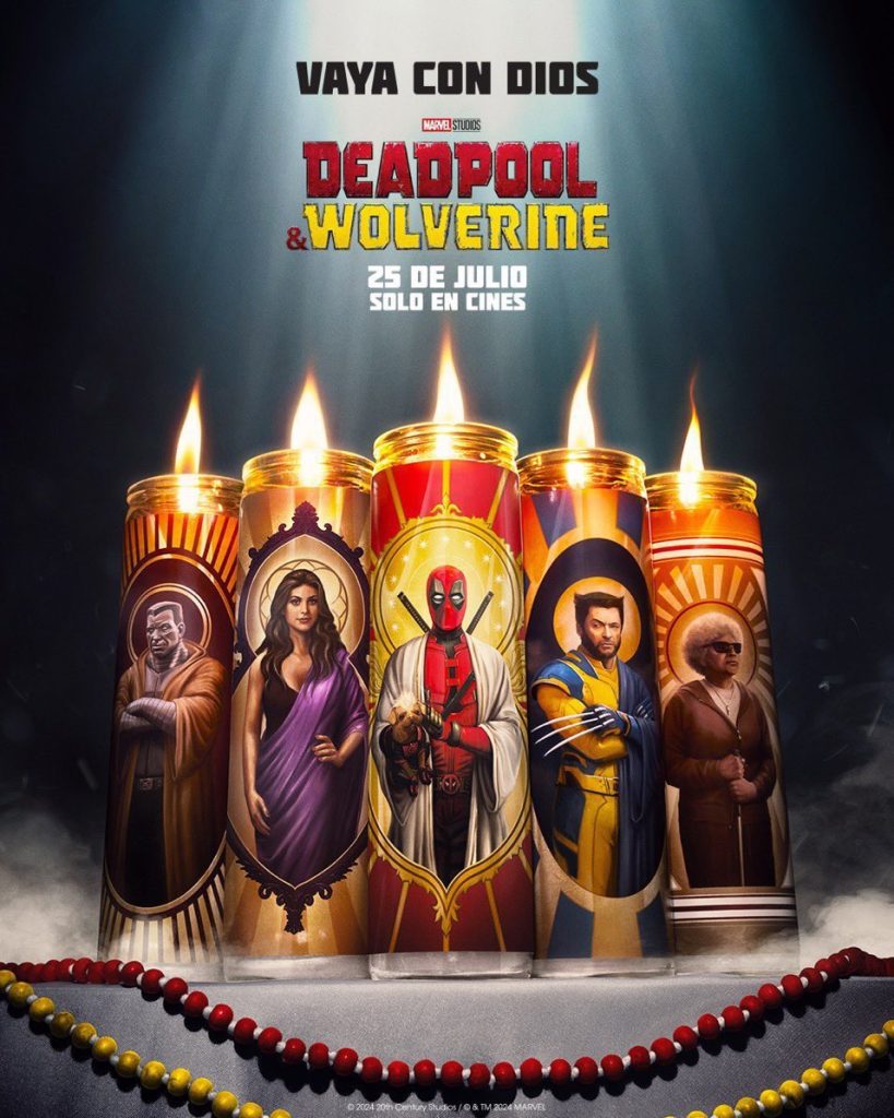 Marvel's 'Deadpool & Wolverine' Reveals Deadpool as Marvel Jesus with New CCXP México Poster