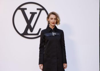 Saoirse Ronan Attends the Louis Vuitton Cruise 2025 Fashion Show in Barcelona