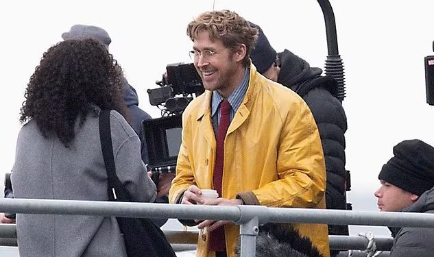 Exclusive: New Set Images of Ryan Gosling Filming Sci-Fi Thriller 'Project Hail Mary' in Southsea