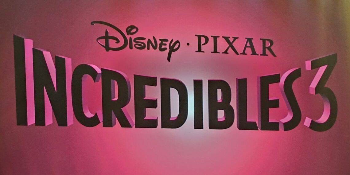 Incredibles 3 script development