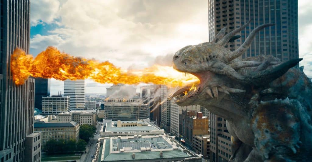 Superman vs kaiju