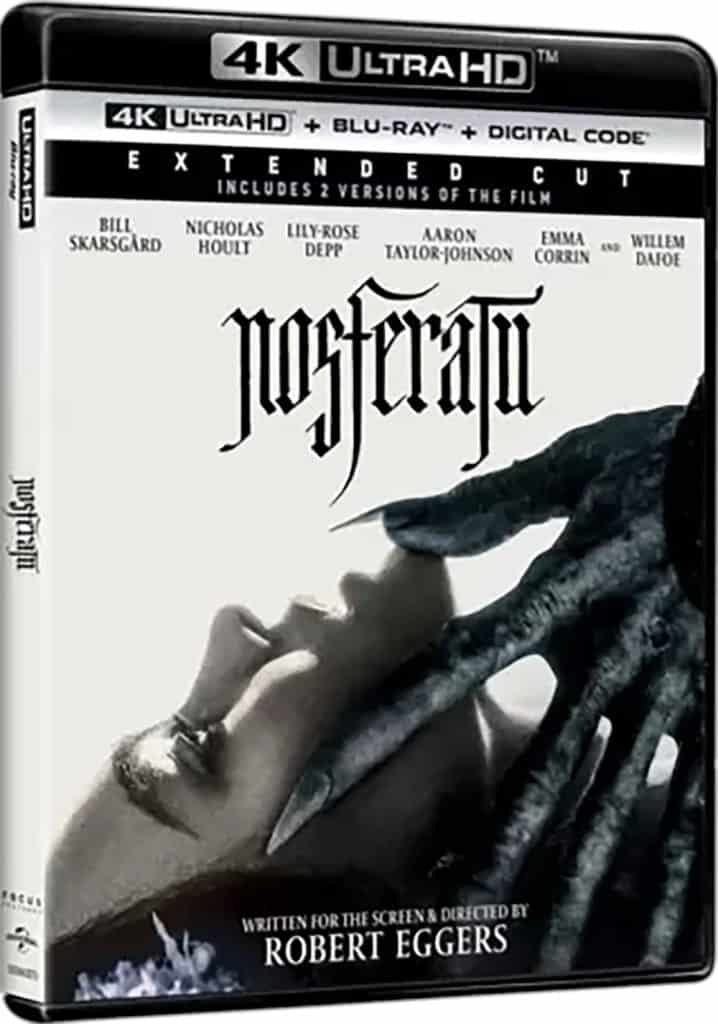 Nosferatu DVD 4K UHD and Blu-ray release