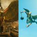 Hawkgirl's organic wings in the DCU