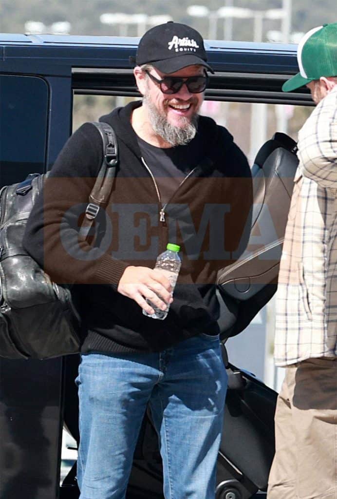 Matt Damon has been spotted in Greece for the filming of Christopher Nolan's The Odyssey. Filming begins this week and will wrap up early next week. Charlize Theron has also arrived on location.
