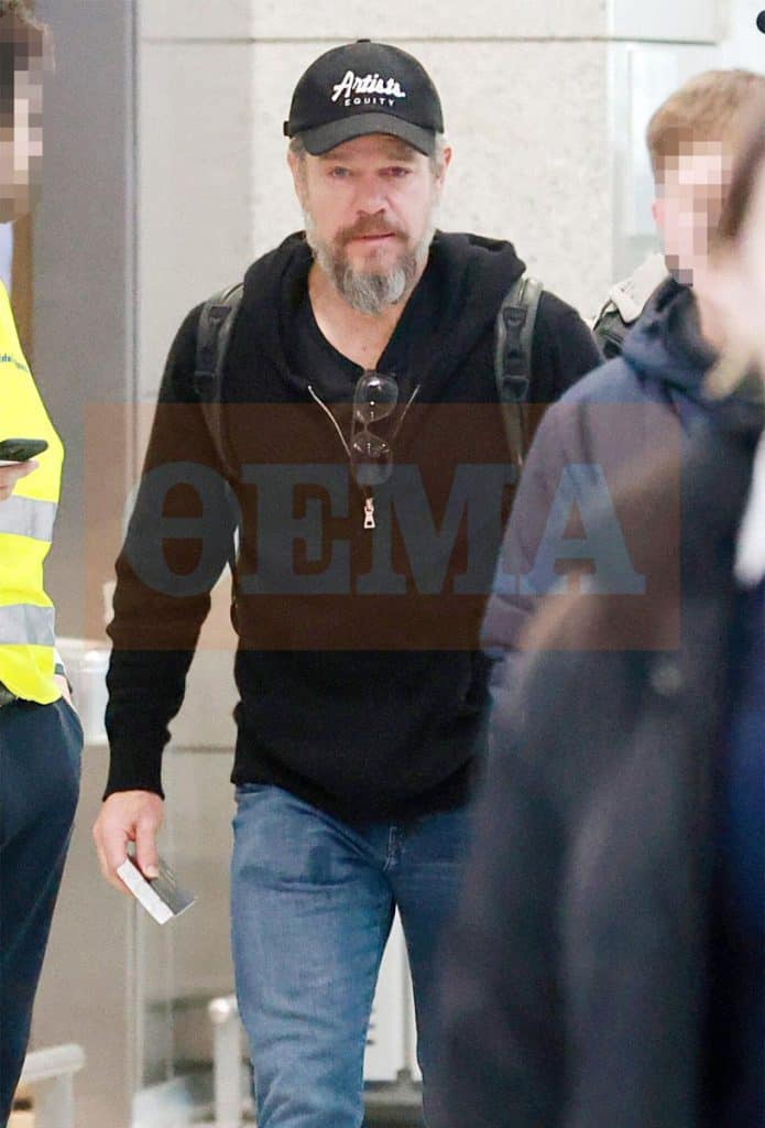 Matt Damon has been spotted in Greece for the filming of Christopher Nolan's The Odyssey. Filming begins this week and will wrap up early next week. Charlize Theron has also arrived on location.