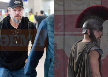 Matt Damon has been spotted in Greece for the filming of Christopher Nolan's The Odyssey. Filming begins this week and will wrap up early next week. Charlize Theron has also arrived on location.