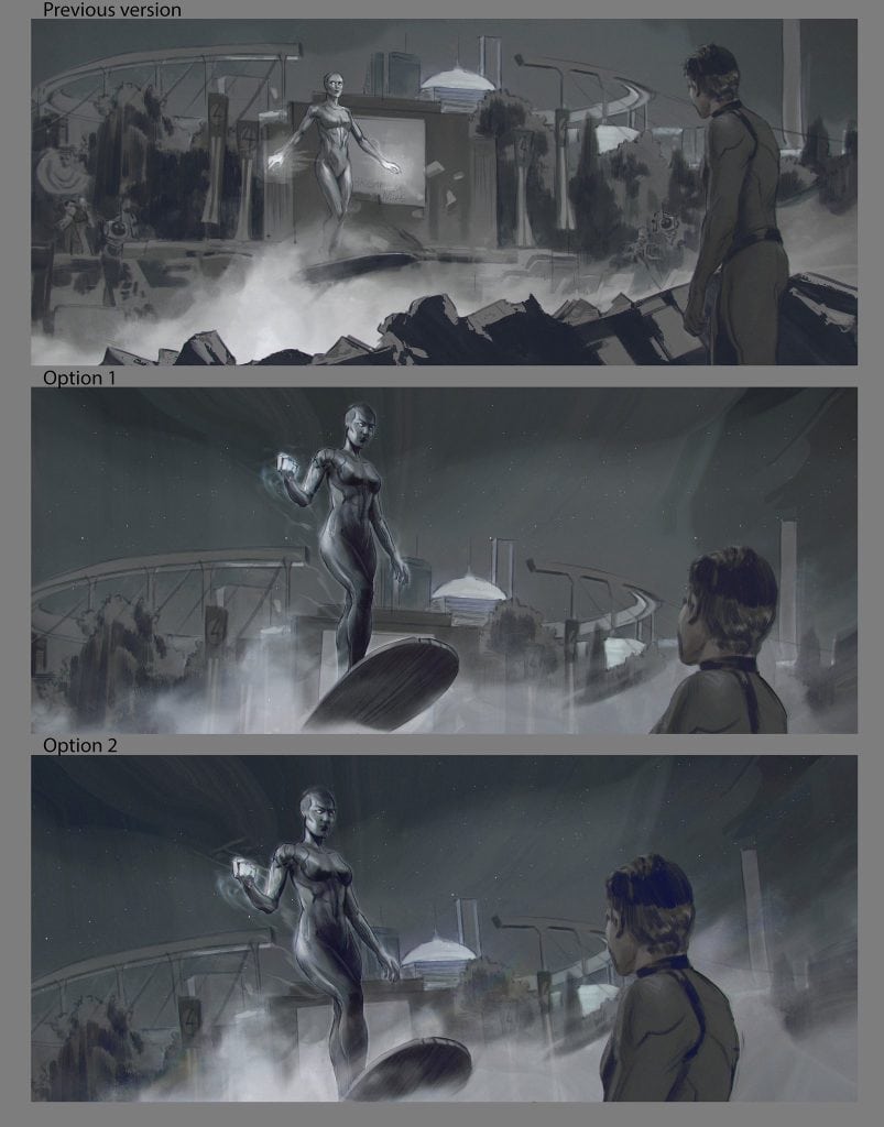 Julia Garner Silver Surfer The Fantastic Four: First Steps