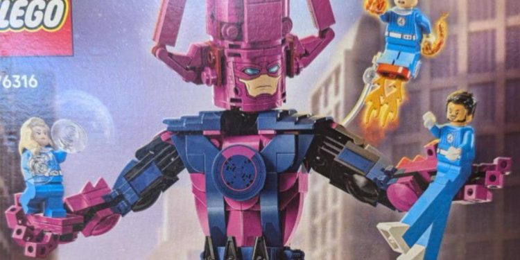 Galactus Fantastic Four First Steps LEGO set