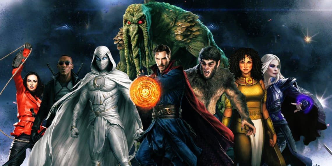 special presentation Marvel mystical character