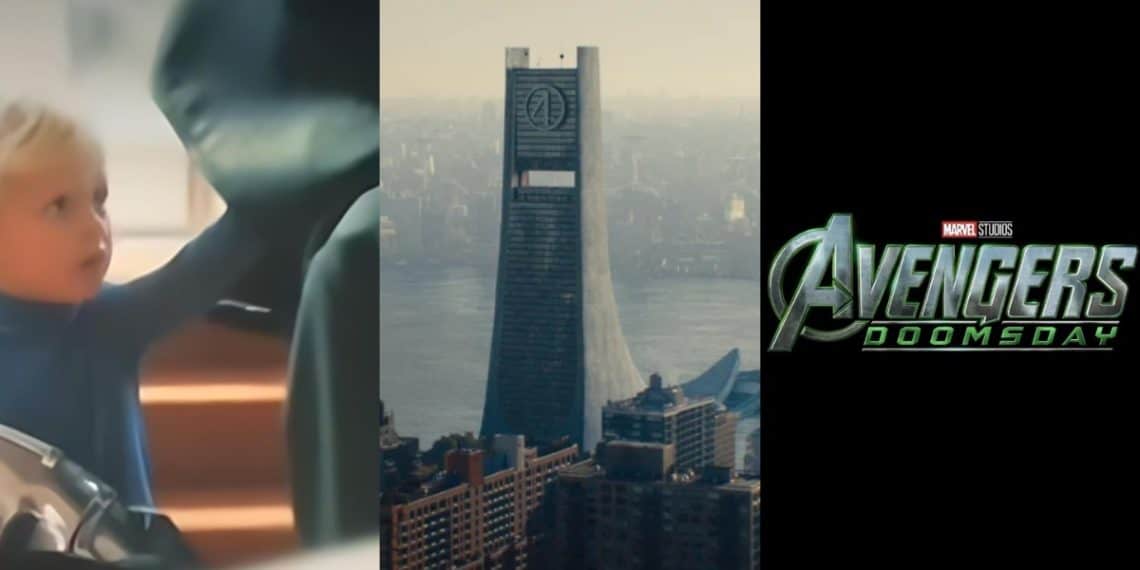 Marvel President Kevin Feige confirms that Avengers: Doomsday will feature characters visiting the Baxter Building from The Fantastic Four: First Steps, as the Avengers, X-Men, and Fantastic Four unite to face a multiversal threat.