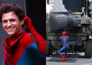 Marvel’s Spider-Man: Brand New Day has resumed filming in Hampshire after Tom Holland’s injury, with leaked set images showing Spider-Man stopping a tank in Basingstoke.