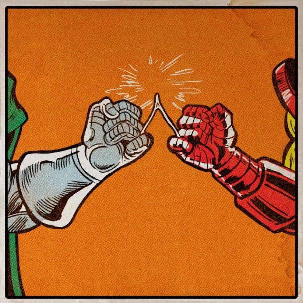 Robert Downey Jr. shared new artwork of Doctor Doom and Iron Man on Instagram, teasing a major connection between Tony Stark and his upcoming MCU role. With reports of an Avengers: Doomsday trailer arriving next month, fans are speculating about how Doctor Doom and Iron Man are linked.