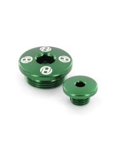 Holeshot, Motorplugg, GRÖN, Kawasaki 06-08 KX450F