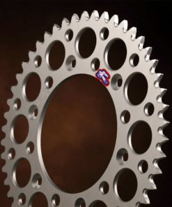Renthal Bakdrev 520 49 SILVER Honda 02-17 CRF450R 05-17 CRF450X 78-07 CR250R 04-17 CRF250R/CRF250X 84-04 XR250R 79-07 CR125R 87-88 CR500R 92-01 CR500R 96-04 XR400R 87-99 XR600R 00-16 XR650R