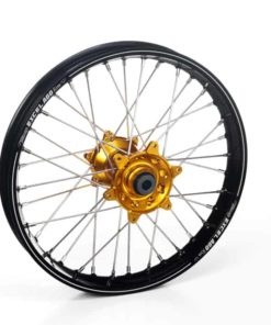Haan Wheels, Komplett Hjul A60, 1,85, 19", BAK, SVART GULD, Honda 04-13 CRF250R, 02-07 CR125R