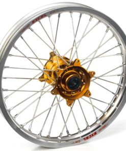 Haan Wheels, Komplett Hjul, 2,15, 18", BAK, SILVER GULD, Honda 13-17 CRF450R, 14-17 CRF250R
