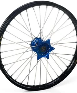 Haan Wheels, Komplett Hjul, 1,40, 19", FRAM, SVART BLÅ, Yamaha 02-17 YZ85, 93-01 YZ80