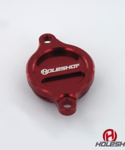 Holeshot Lock till oljefilter RÖD Suzuki 10-17 RMX450Z 05-17 RM-Z450 07-17 RM-Z250