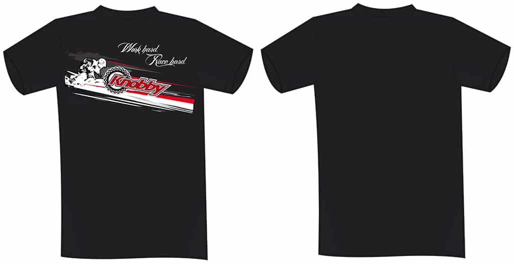 Knobby, KNOBBY T-Shirt Svart Small