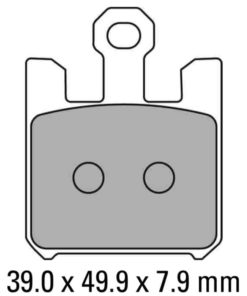 Ferodo Bromsbelägg FDB2164ST