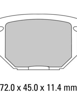 Ferodo Bromsbelägg FDB217P