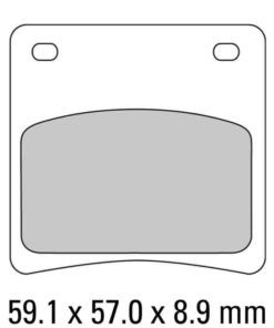 Ferodo Bromsbelägg FDB569P