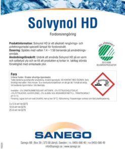 Solvynol HD Alkalisk fordonstvätt