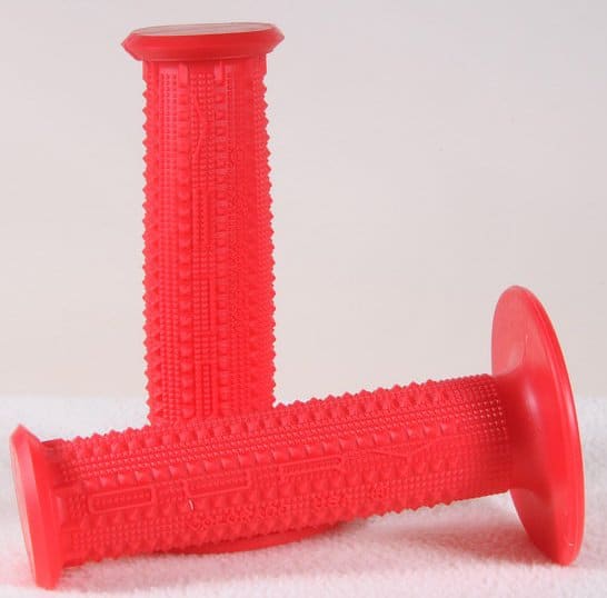 Handtag - Oury Pyramid soft grips, Röda