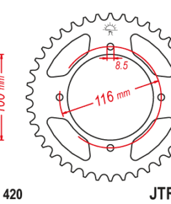 Bakdrev Kawasaki KX80 KX85
