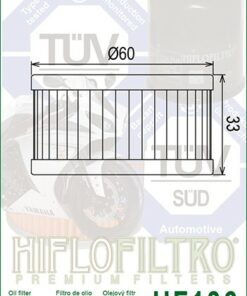 Alternative view of OLJEFILTER SUZUKI HF136