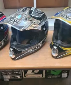 Crosshjälm AGV AX-7 CHROMO