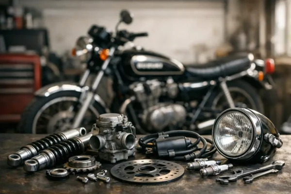 Reservdelar till äldre Suzuki MC - så hittar du rätt