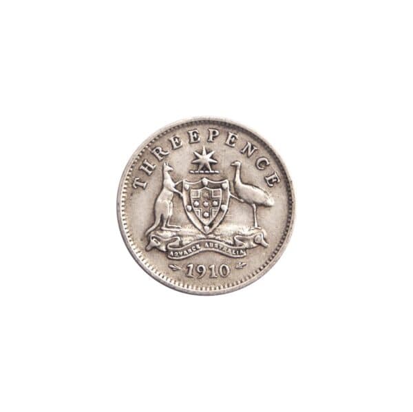 1910 Australian Threepence